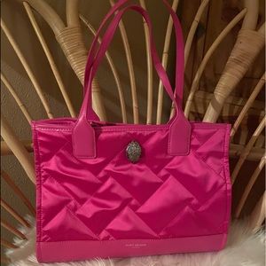 Kurt Geiger pink shopper bag/purse